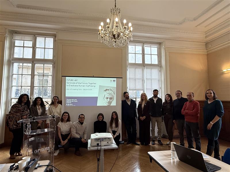 FUTURE-ART - Sentinels of the Future, Together to Eradicate Human Trafficking -kick off