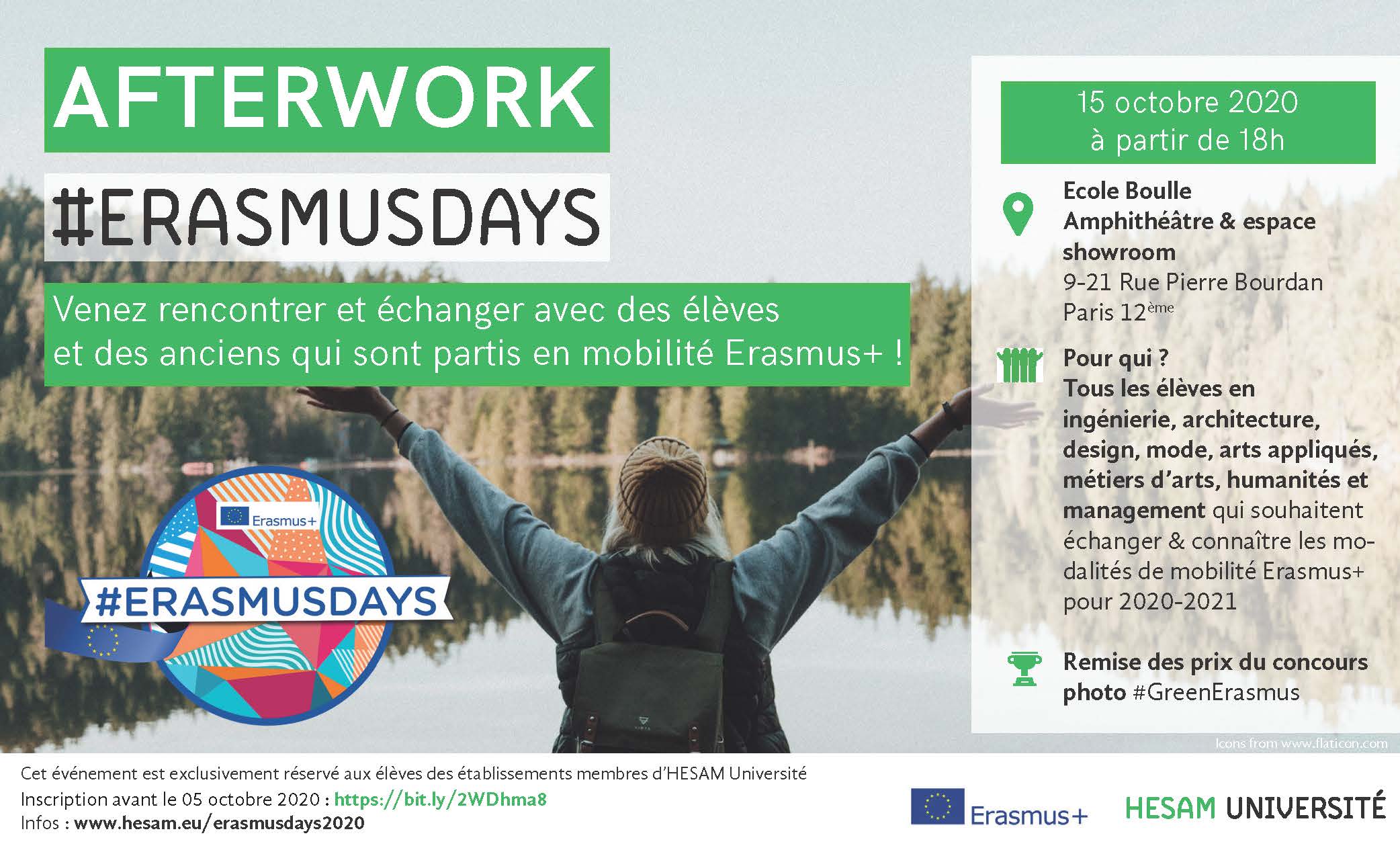 Afterwork Erasmus Days 2020